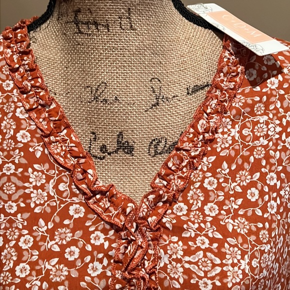 C + D + M CDM BOUTIQUE WOMENS DRESS IN SZ L…NWT…SLIGHTLY LONGER IN BACK..SO CUTE - Picture 2 of 8